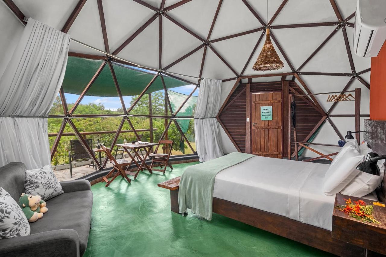 Glamping Serra Da Canastra - Casinha De Hortela - Domo Embauba Delfinópolis Dış mekan fotoğraf